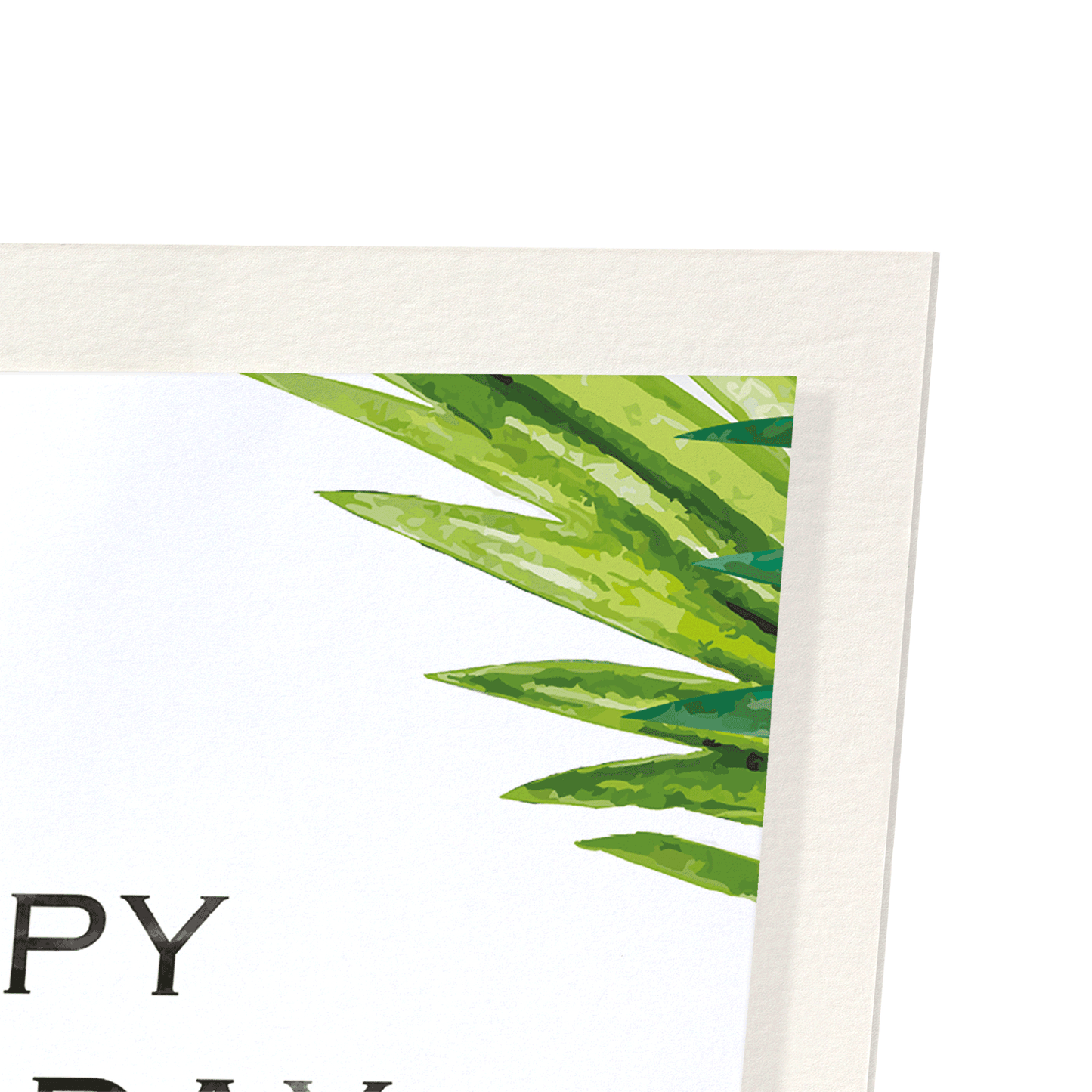 BIRTHDAY PALM: Watercolour Art Print