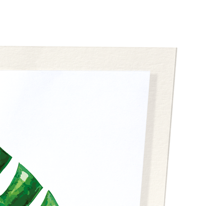 MONSTERA DELICIOSA: Watercolour Art Print