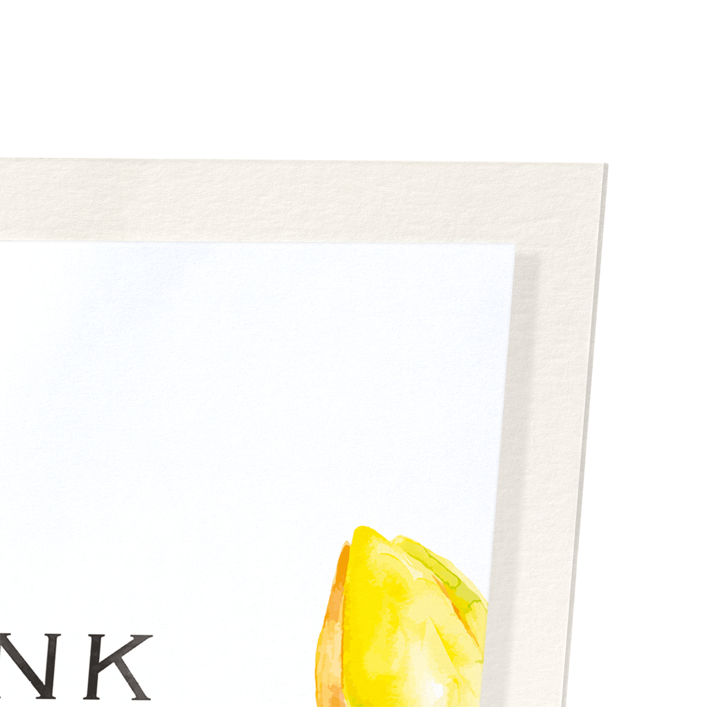 TULIP OF THANKS: Watercolour Art Print