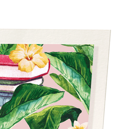 GARDEN OF BOOKS: Painting Art Print