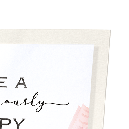 VOLUMINOUS BIRTHDAY: Watercolour Art Print