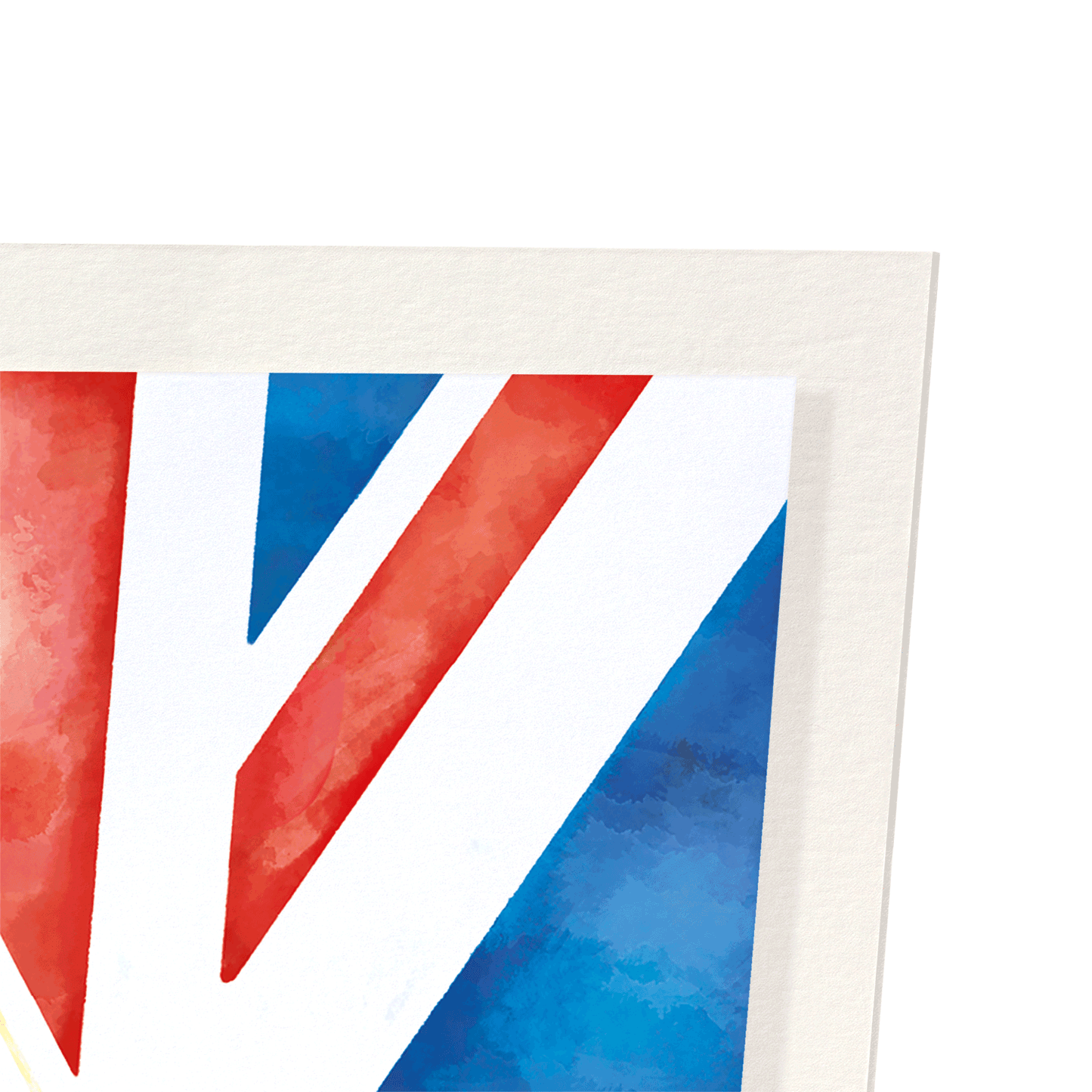 BIRTHDAY UNION JACK: Watercolour Art Print