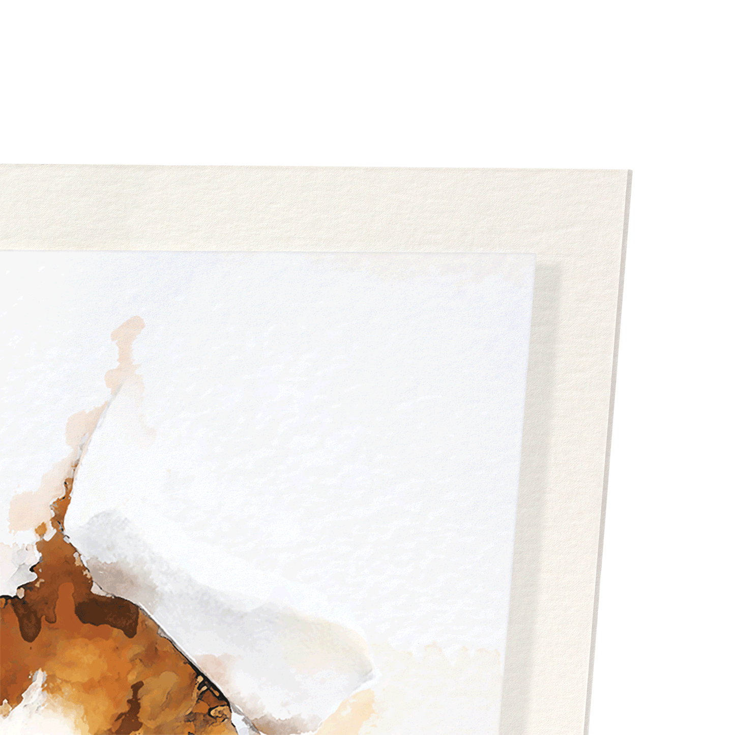 HELLO KITTY CAT: Watercolour Art Print