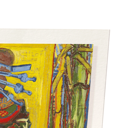 JAPONAISERIE OIRAN BY VAN GOGH: Painting Art Print