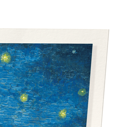 BIG BEN AT NIGHT: Painting Art Print