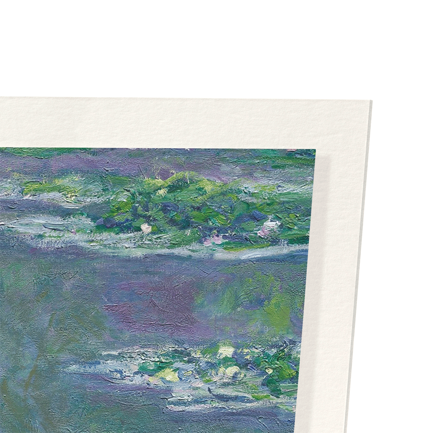 WATER LILIES NO.1 BY MONET: Painting Art Print