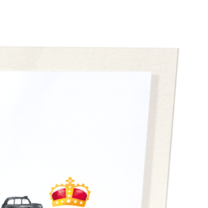 HEART OF LONDON: Watercolour Art Print