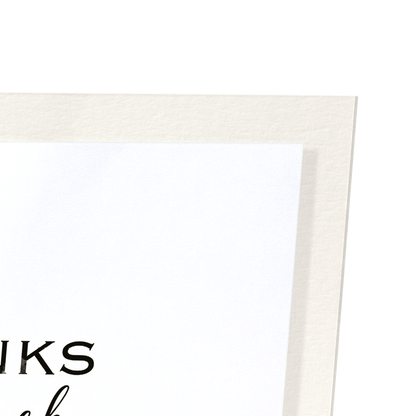 THANKS A BANANA BUNCH: Watercolour Art Print