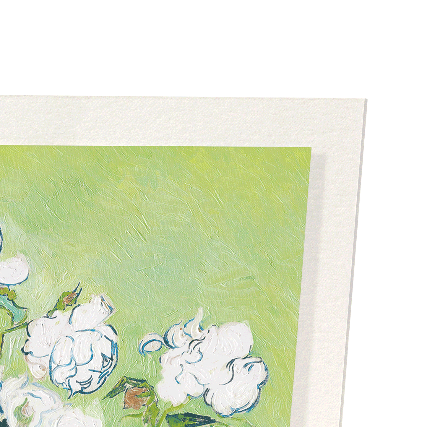 ROSES IN A VASE (1890): Painting Art Print