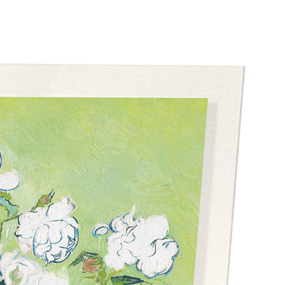 ROSES IN A VASE (1890): Painting Art Print