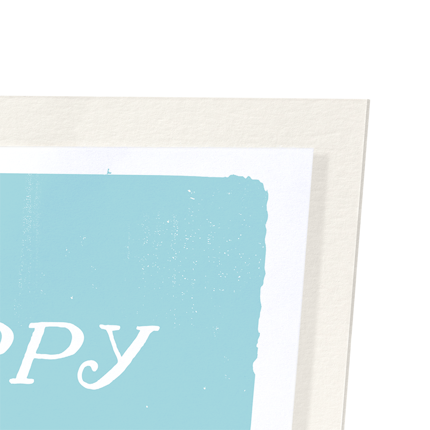 HAPPY EASTER BUNNY: Painting Art Print