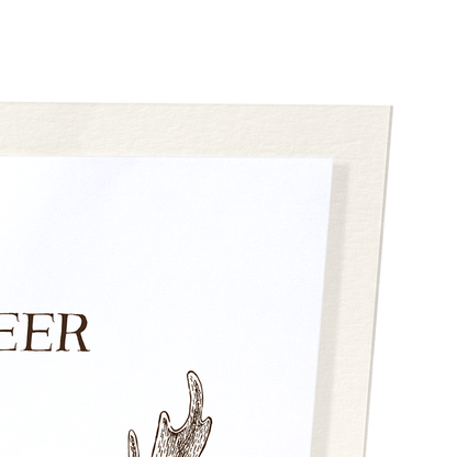 OH DEER ANOTHER YEAR : Victorian Art Print