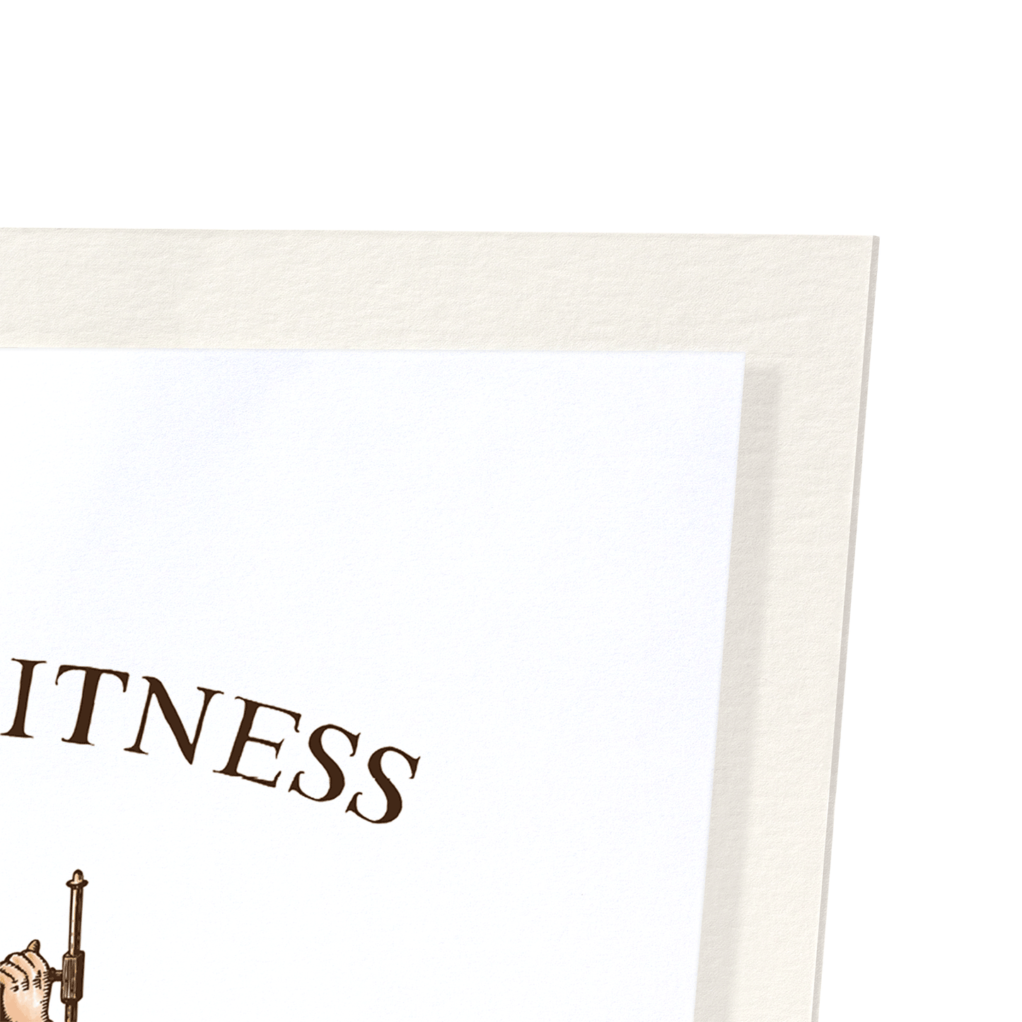 MERRY FITNESS AND NEW REAR: Victorian Art Print