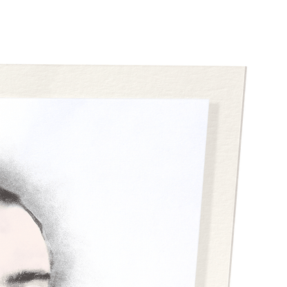 PORTRAIT OF KIPLING: Charcoal Art Print