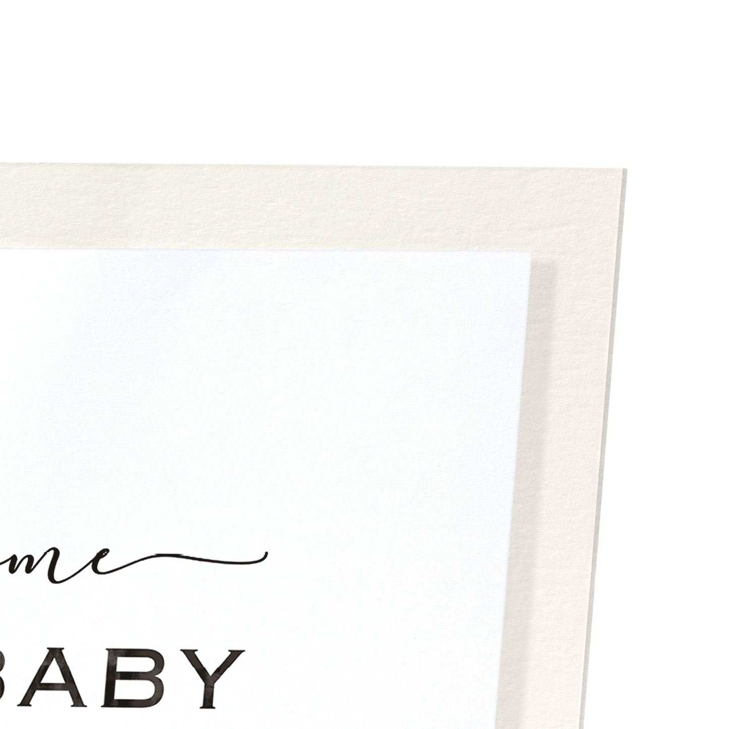 STORK AND BABY: Watercolour Art Print