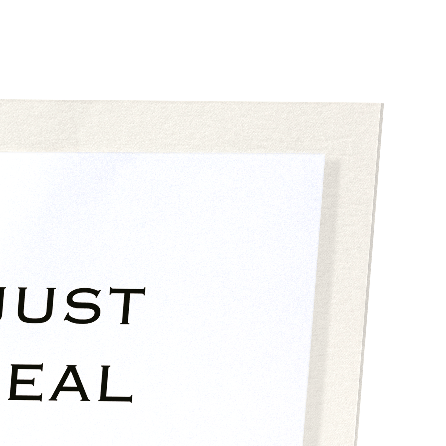 SHIT JUST GOT REAL: Watercolour Art Print