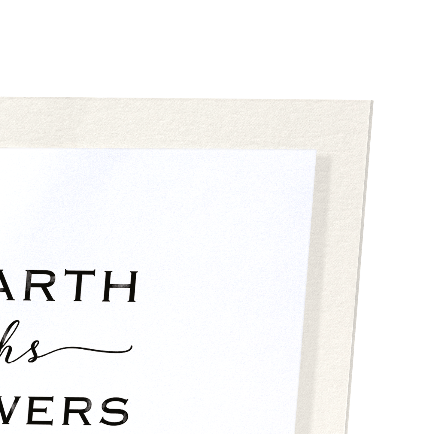 EARTH AND FLOWERS: Watercolour Art Print