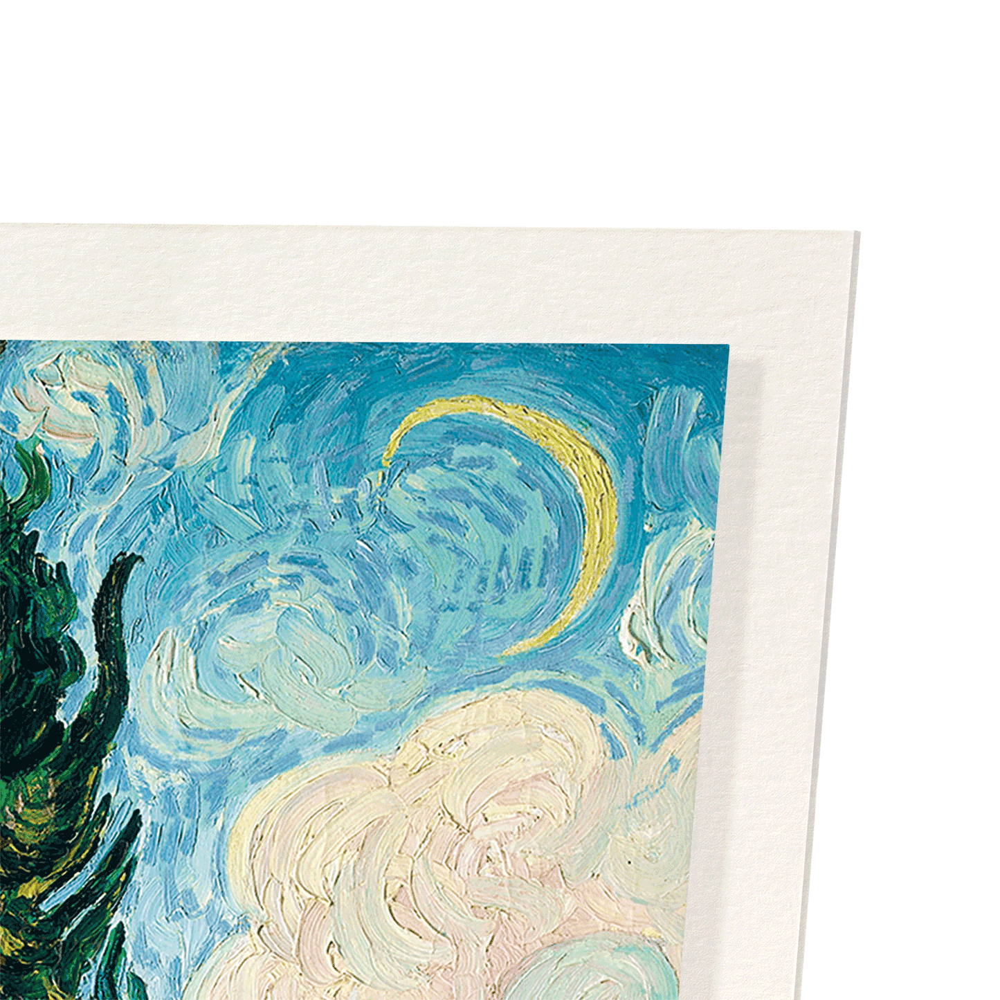 CYPRESSES (1889): Painting Art Print
