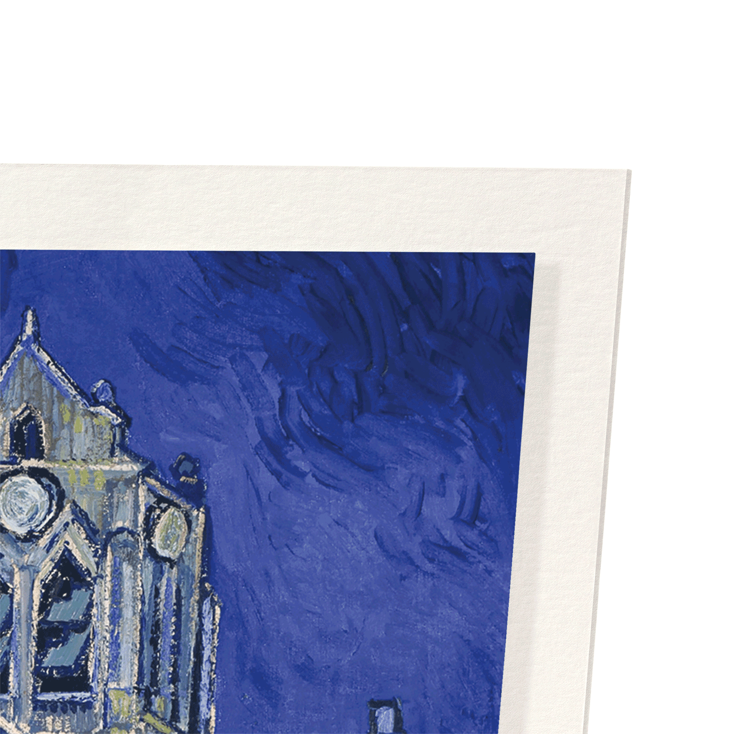 CHURCH AT AUVERS (1890): Painting Art Print
