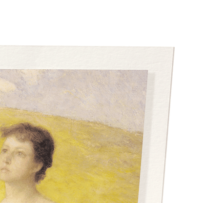 OPEN BOOK (1891): Painting Art Print