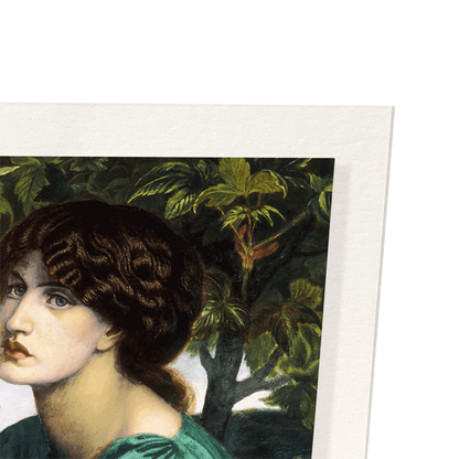 THE DAY DREAM (1880): Painting Art Print