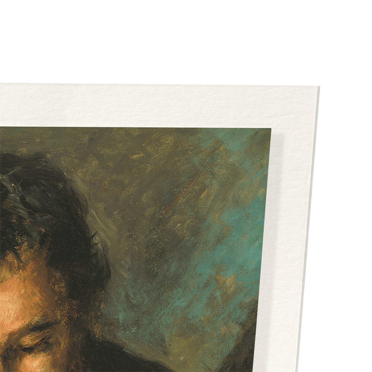 PORTRAIT OF CLAUDE MONET (1872): Painting Art Print