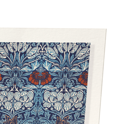 TULIP AND ROSE (1890): Pattern Art Print