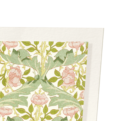 ROSE BUSH (C.1890): Pattern Art Print