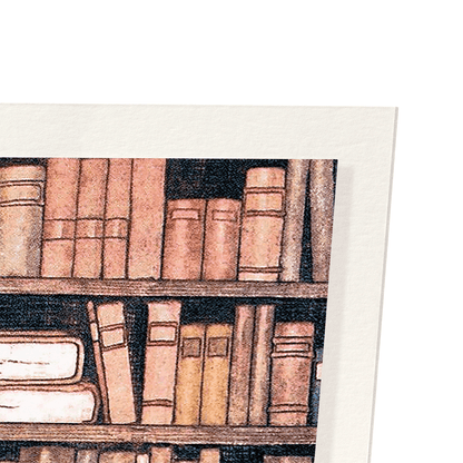 BOOKWORMS BY OUTHWAITE: Painting Art Print