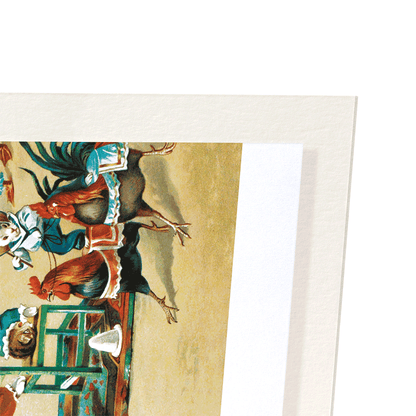 CAT CIRCUS: Painting Art Print