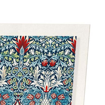 SNAKESHEAD (C.1876): Pattern Art Print