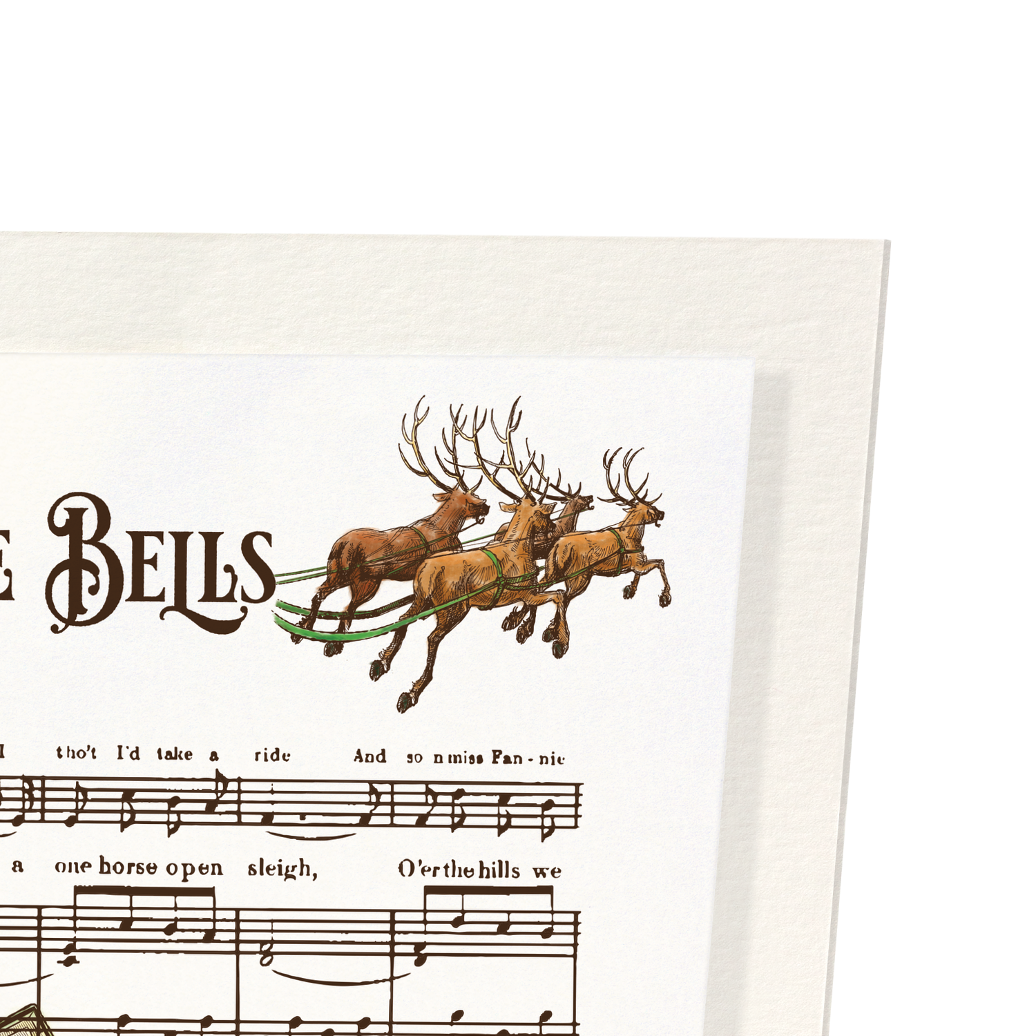 JINGLE BELLS BOOKS: Victorian Art Print