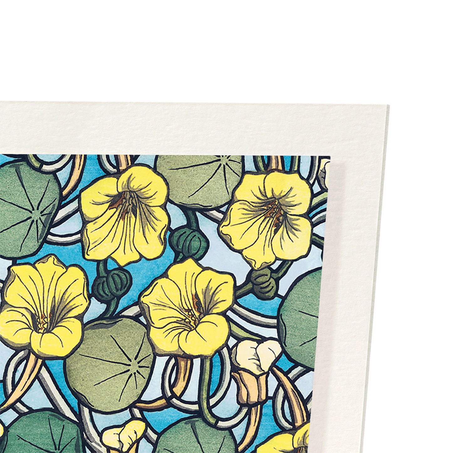 YELLOW MORNING FLOWER (1897) : Pattern Art Print