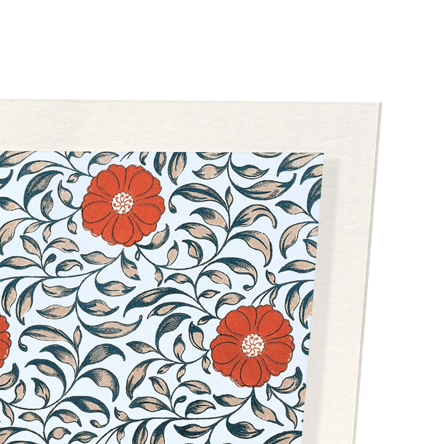 RED CAMELLIA : Pattern Art Print