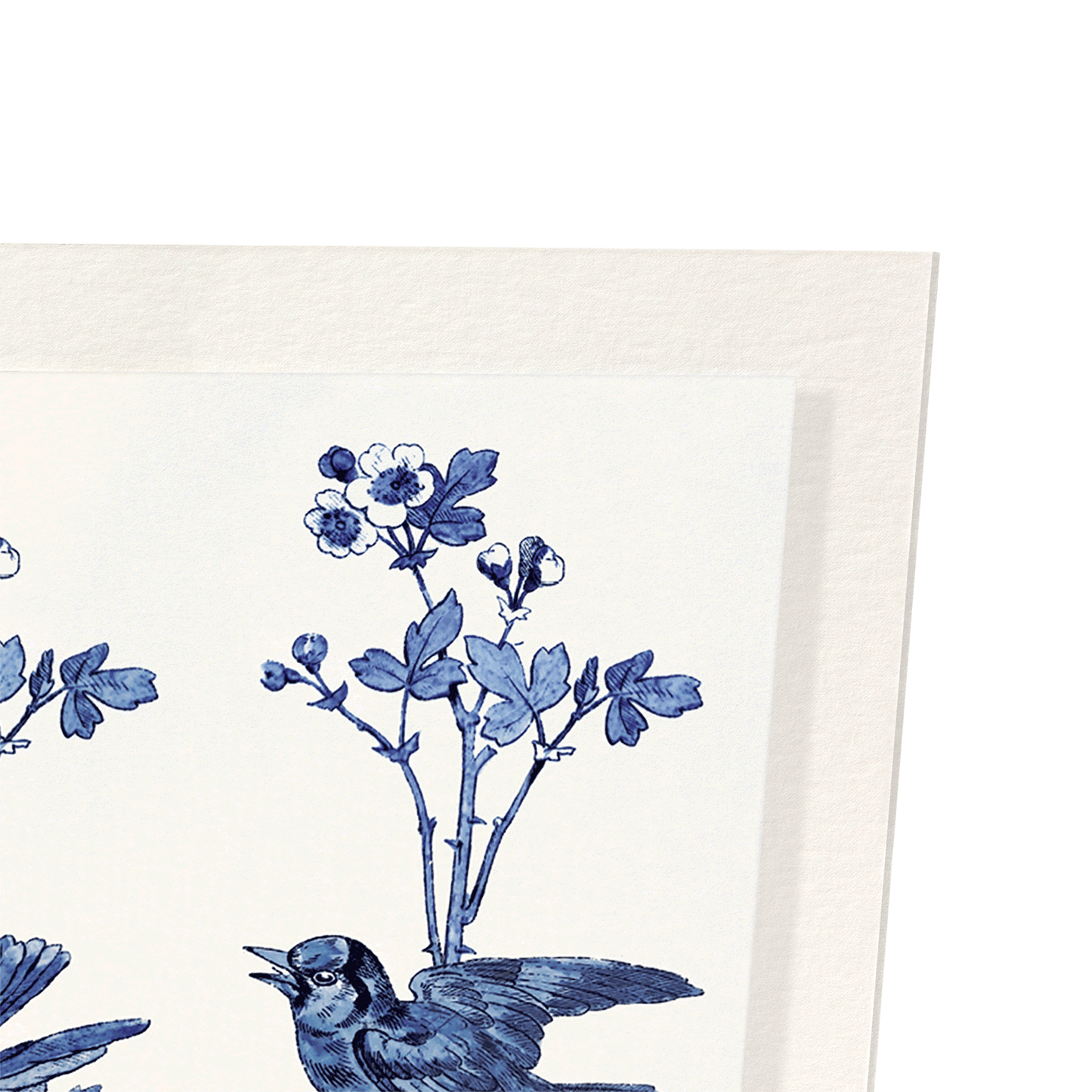 MINTON TILES BIRDS AND FLOWERS (LATE 19TH C.): Painting Art Print