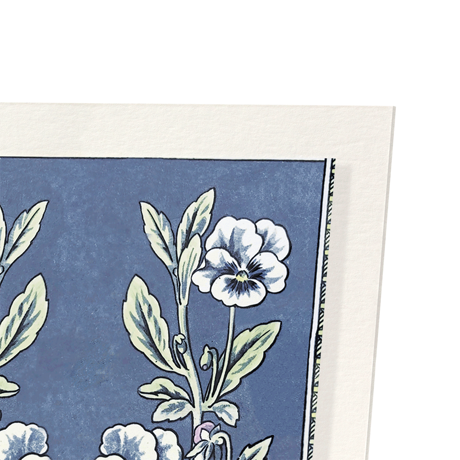 MINTON HOLLINS FLOWERS IN POTS (LATE 19TH C.): Painting Art Print