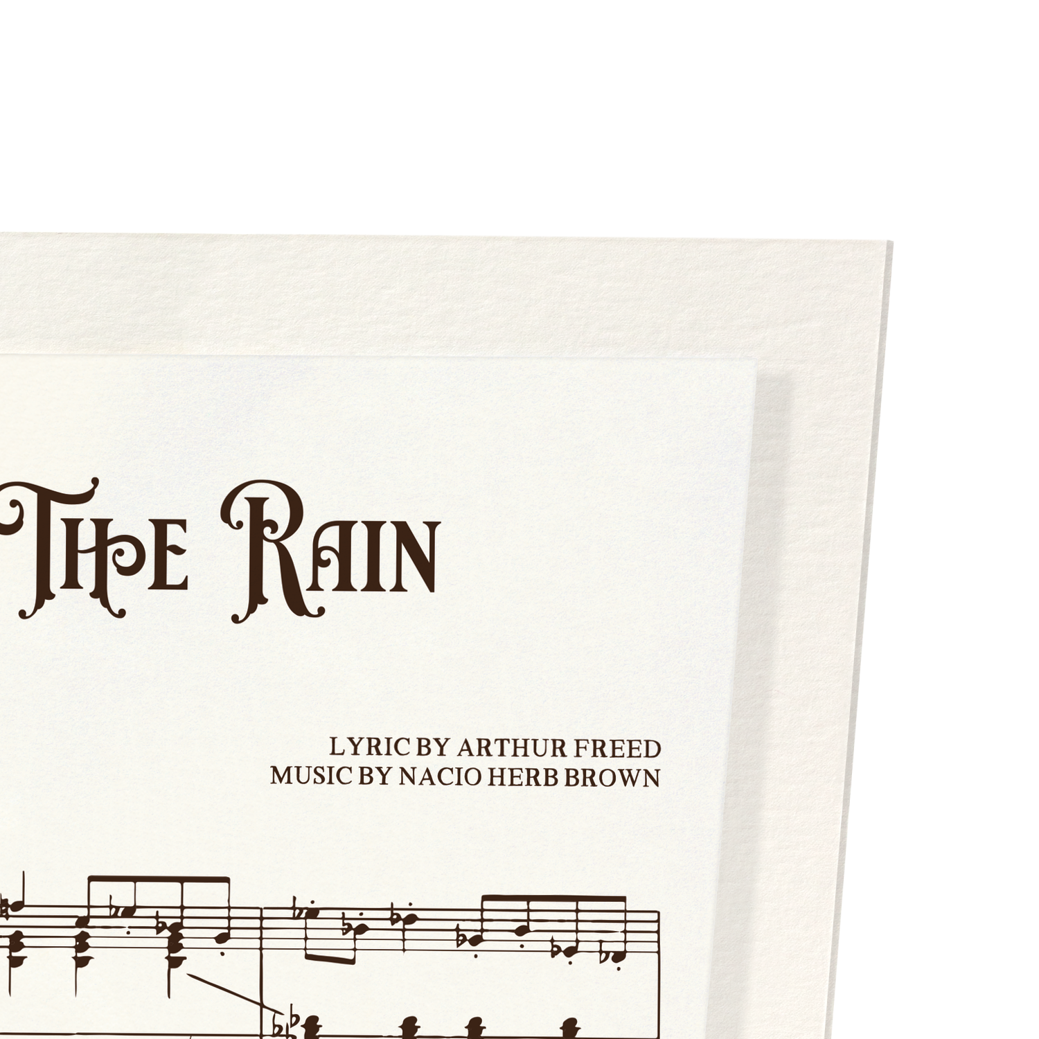 SINGIN’ IN THE RAIN: Victorian Art Print