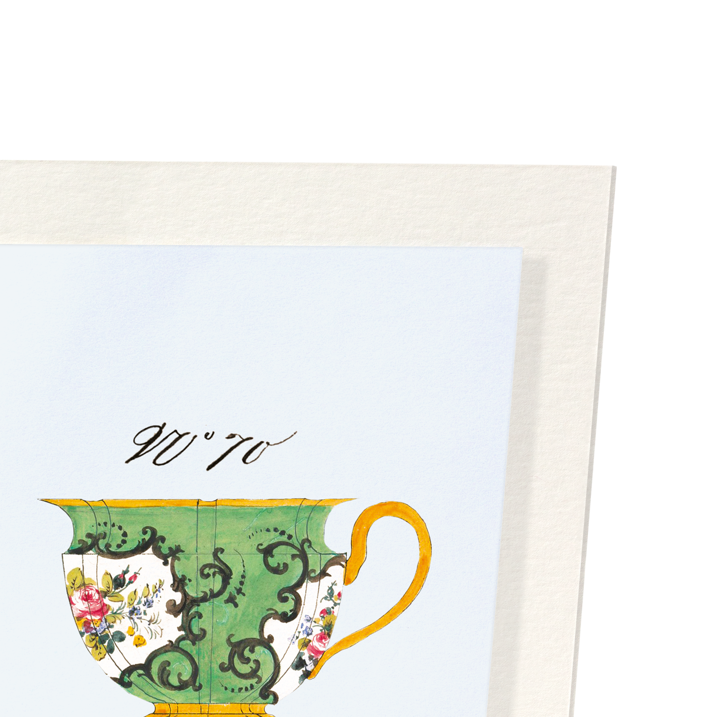 FRENCH TEA CUP SET D (C. 1825-1850): Painting Art Print