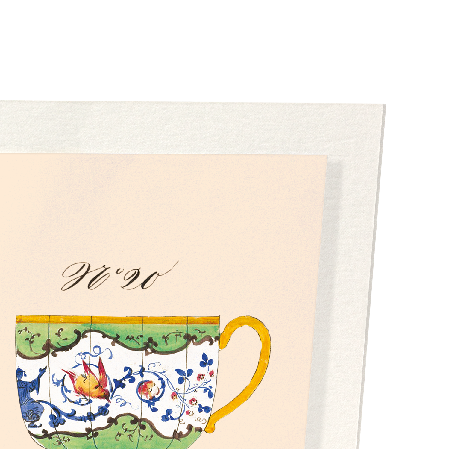 FRENCH TEA CUP SET G (C. 1825-1850): Painting Art Print
