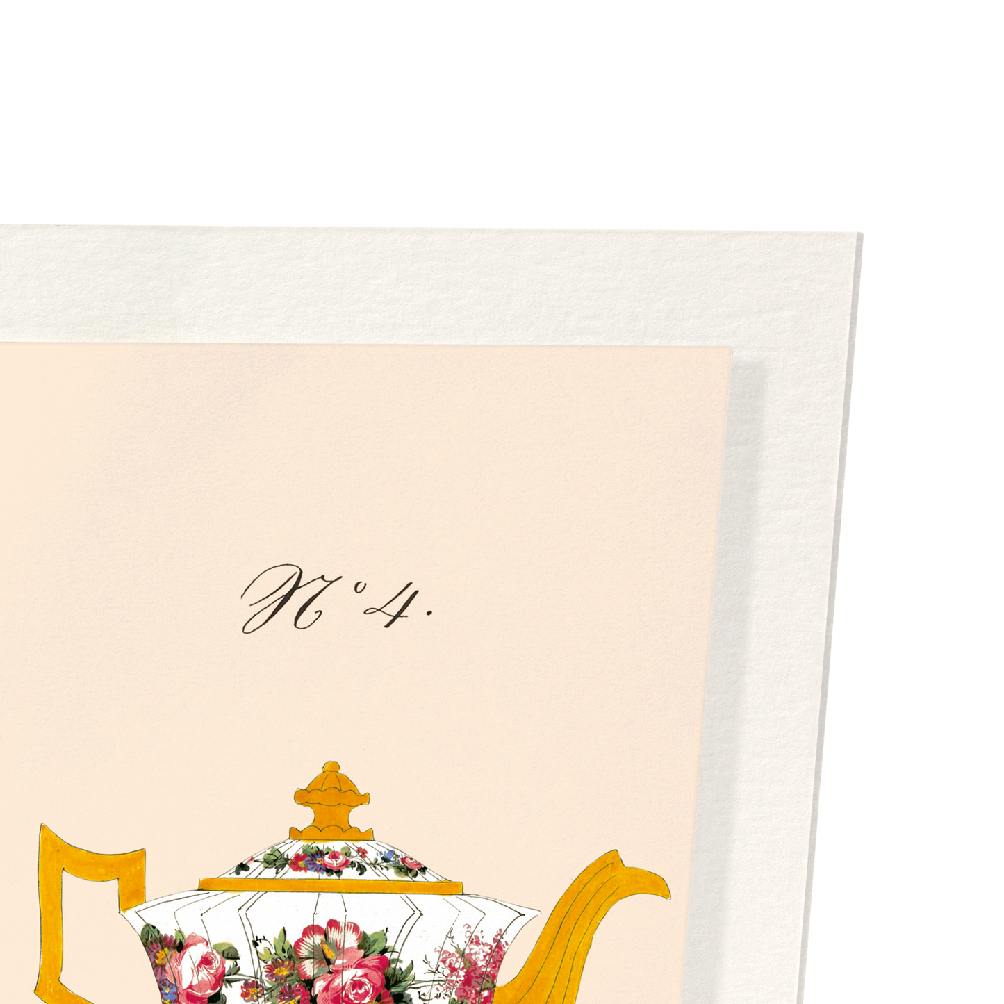 FRENCH TEA SET A (C. 1825-1850): Painting Art Print