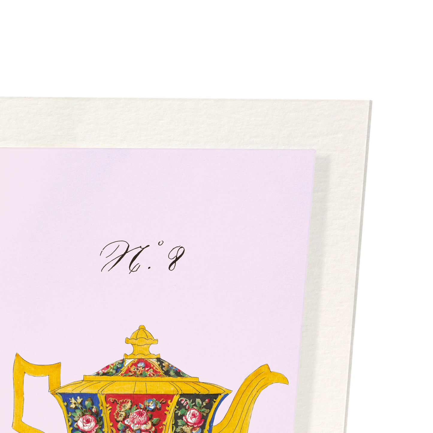 FRENCH TEA SET C (C. 1825-1850): Painting Art Print
