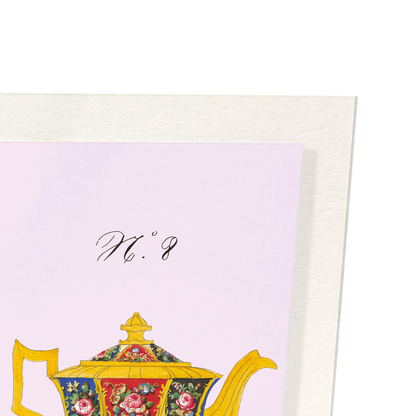 FRENCH TEA SET C (C. 1825-1850): Painting Art Print
