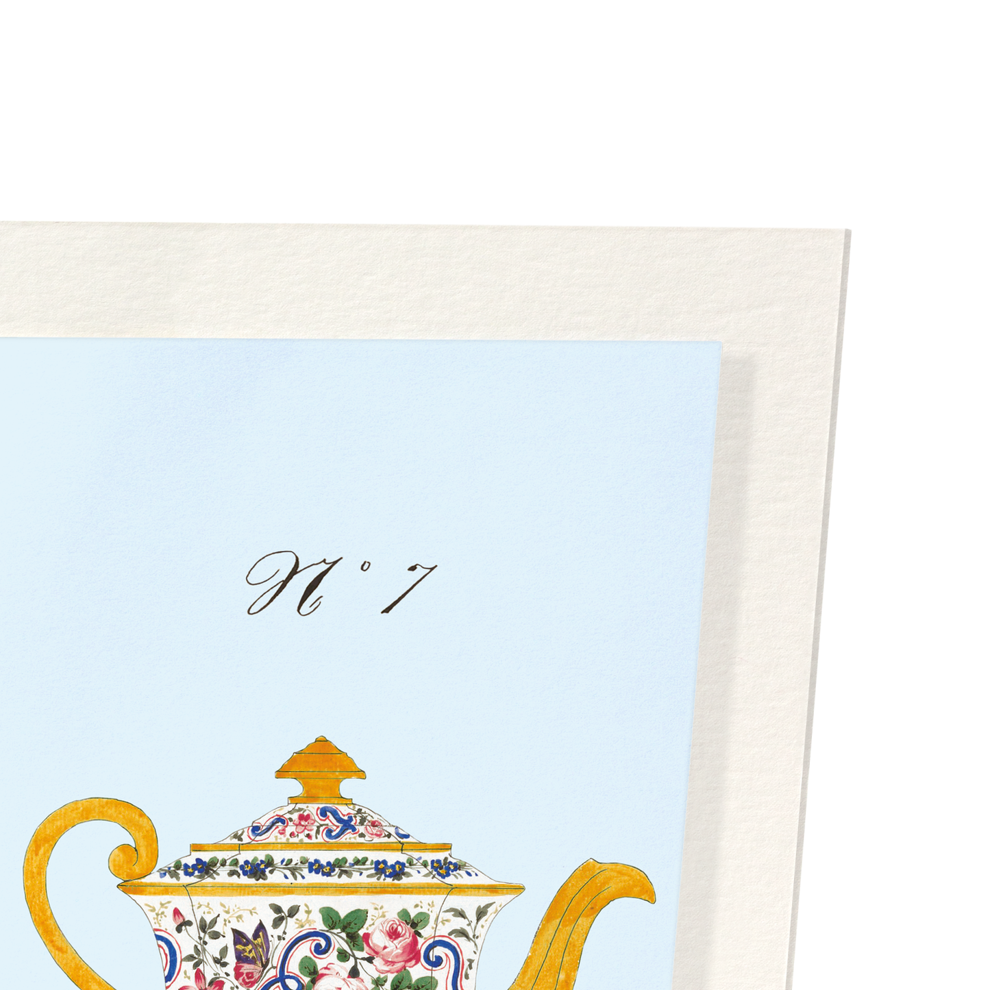 FRENCH TEA SET D (C. 1825-1850): Painting Art Print