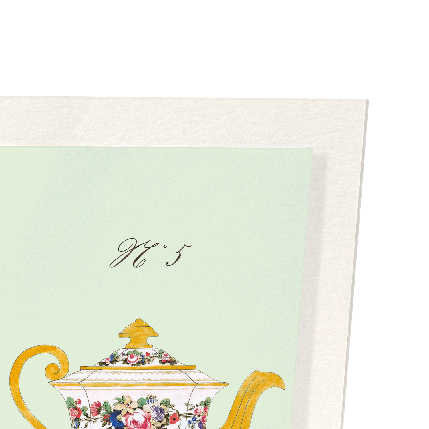 FRENCH TEA SET E (C. 1825-1850): Painting Art Print