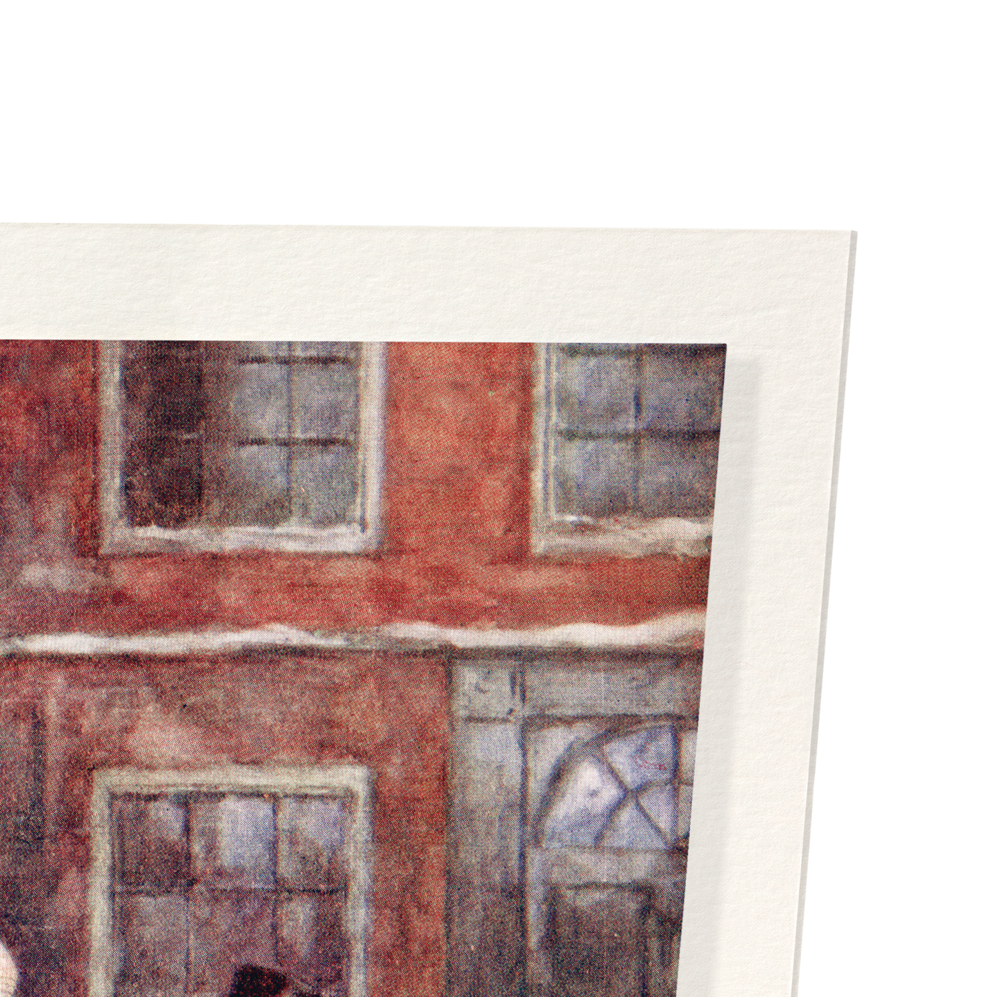 A CHRISTMAS CAROL (C.1910): Painting Art Print