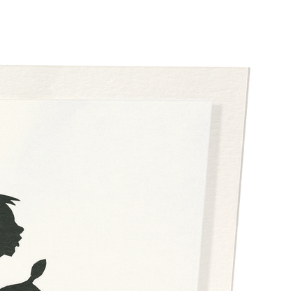 OLIVER TWIST SILHOUETTES: Painting Art Print