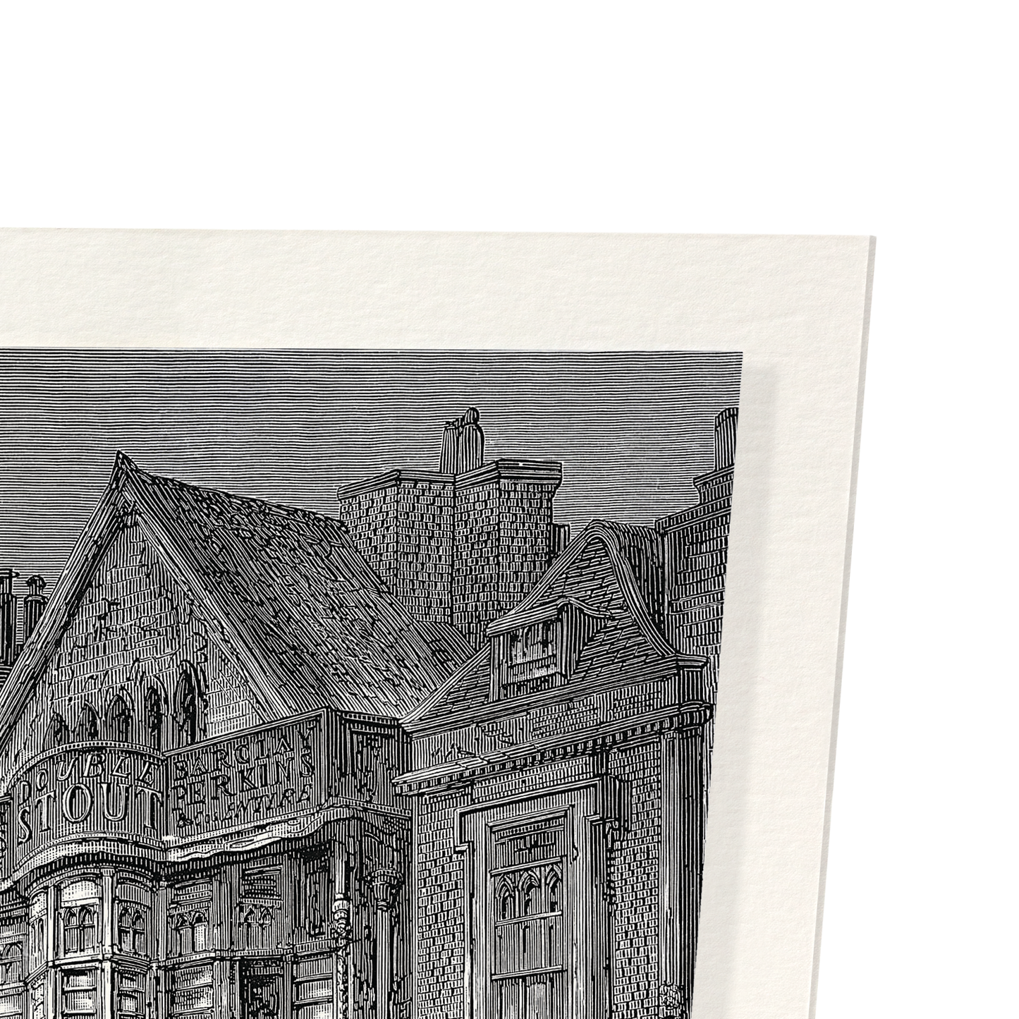 BISHOPSGATE STREET (1873): Painting Art Print