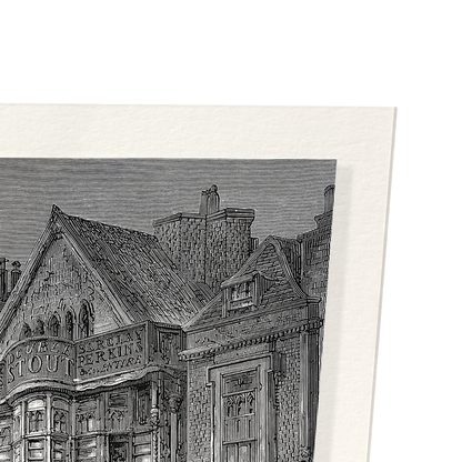 BISHOPSGATE STREET (1873): Painting Art Print