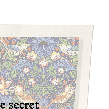 DAILY LIFE BY WILLIAM MORRIS: Pattern Art Print