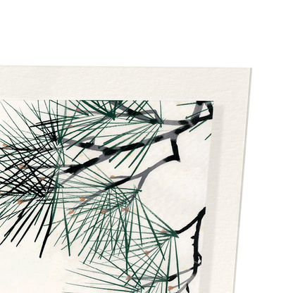 CARPS AND PINE: Japanese Art Print